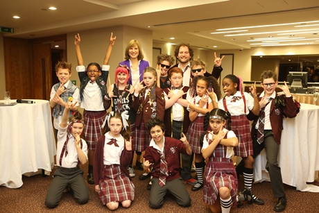 School of Rock cast at School Travel Awards